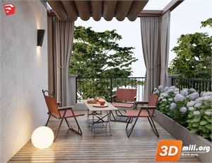 Balcony Skp Files
